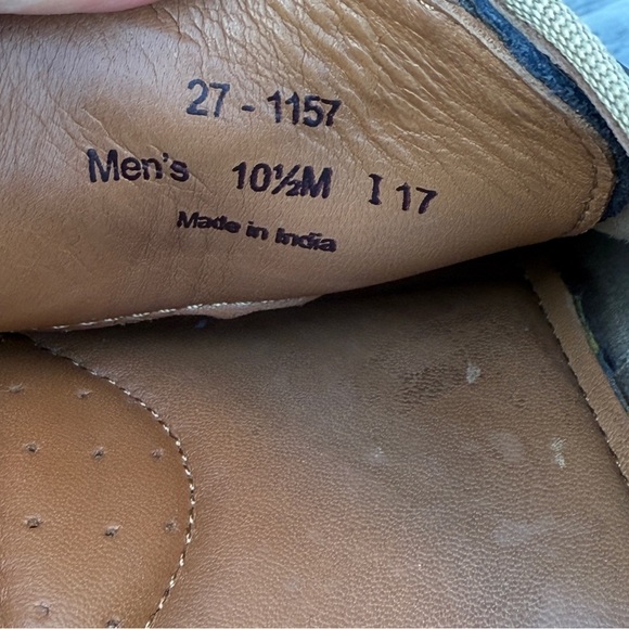 Johnston & Murphy 1850 Classic Dark Navy Leather Men's Oxford Shoes Size 10.5 - Picture 13 of 17